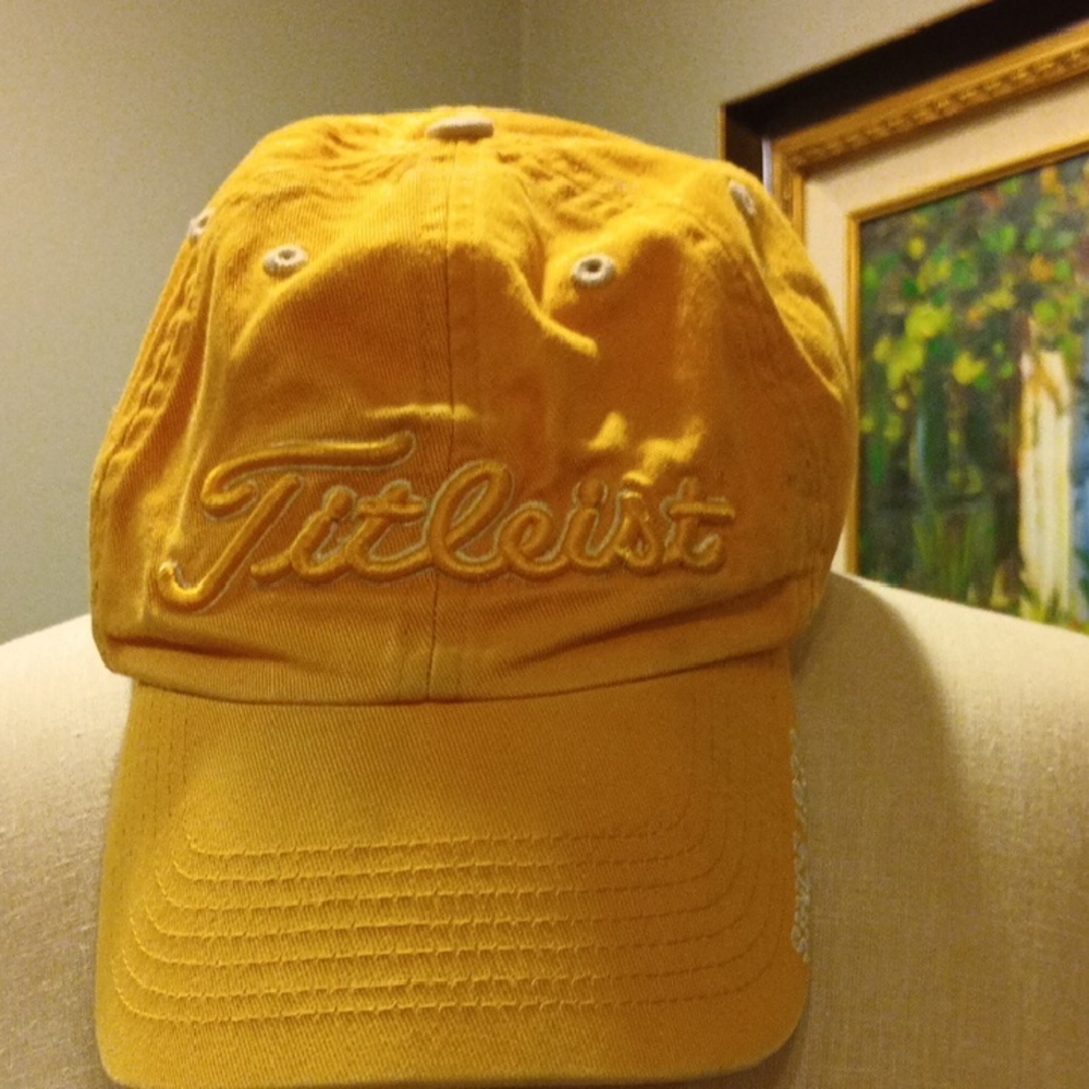 Titleist Mustard Yellow Hat